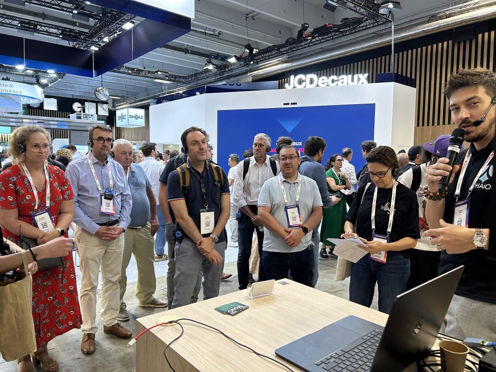 Innovation VivaTech lors de la présentation de Priminov
