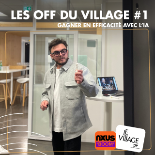 Rudy Molinillo au Village by CA Sud Méditerranée sur l'intelligence artificielle