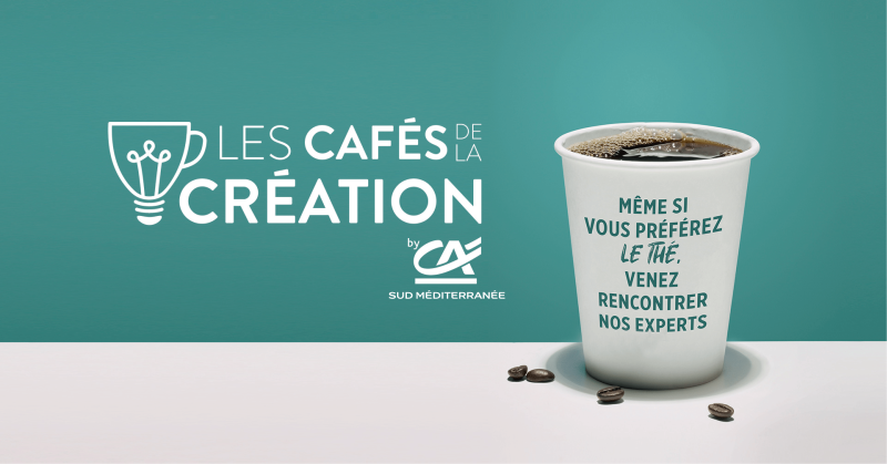 Café de la création Crédit Agricole Sud Méditerranée x Le Village by CA sud Méditerranée