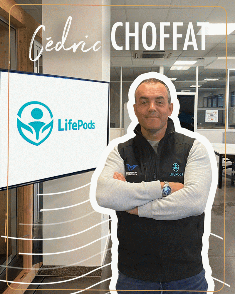 Cedric Choffat Life Pods, Momentum Technologies, Entrepreneur perpignan capsule de survie