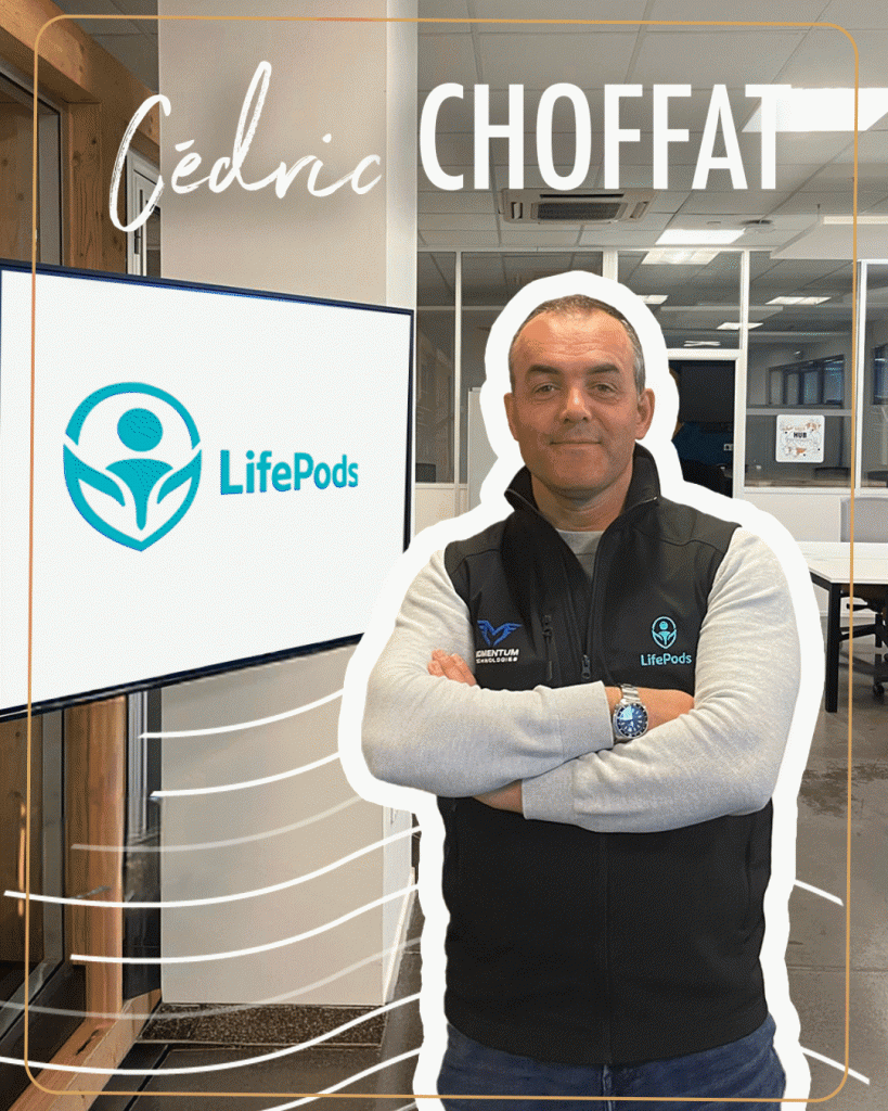 Cedric Choffat Life Pods, Momentum Technologies, Entrepreneur perpignan capsule de survie
