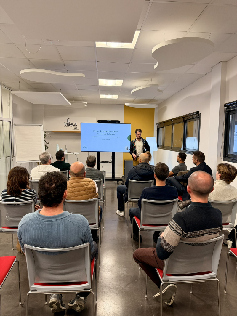 Afterwork perpignan à destination des professionnels, les OFF du Village, passer de l'expertise métier au role du dirigeant d'entreprise