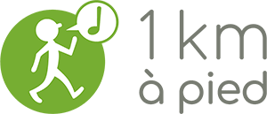 Logo de 1km à Pied ( Alumni )