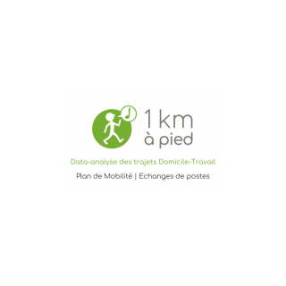 Logo de 1 km à pied